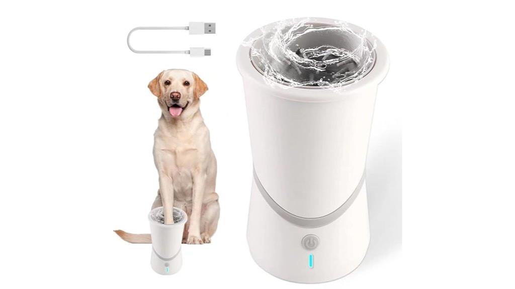 automatic silicone paw cleaner