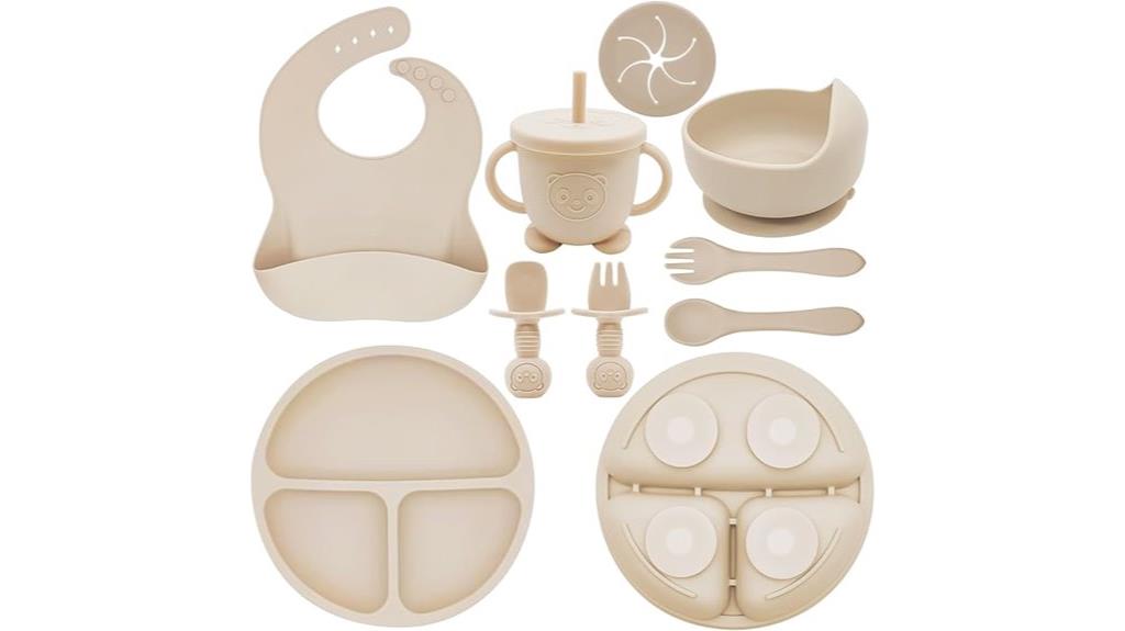 baby feeding set with utensils