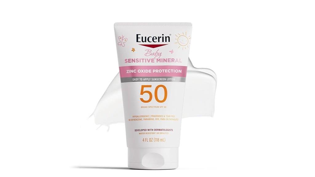 baby mineral sunscreen lotion