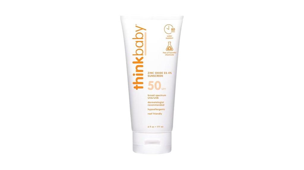 baby mineral sunscreen spf50