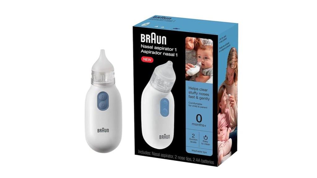 baby nasal aspirator device