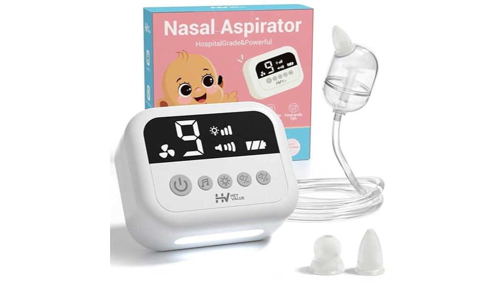 baby nasal aspirator with nightlight