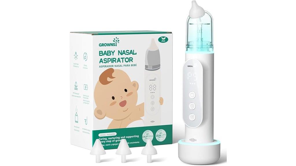 baby nasal aspirator with suction