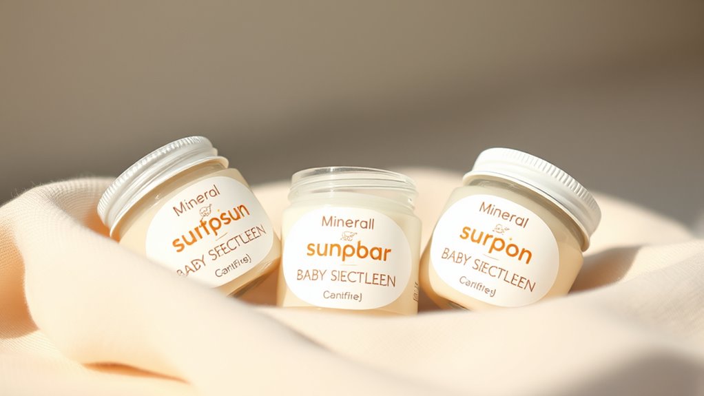 baby safe mineral sun protection