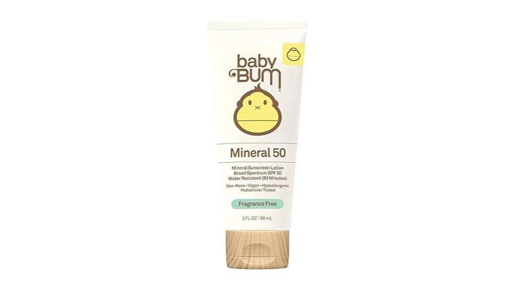 baby safe spf 50 lotion
