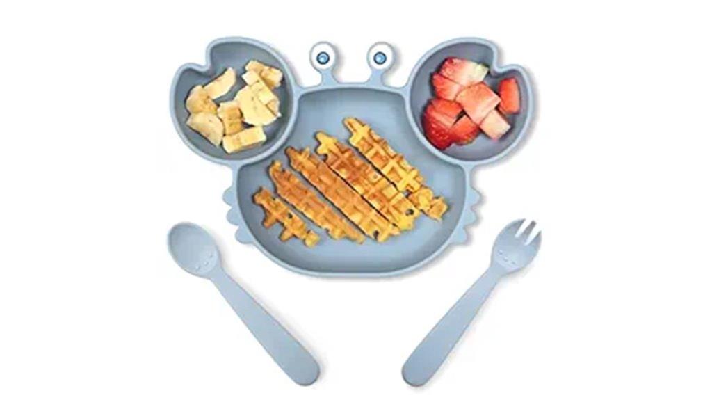 baby silicone suction plates