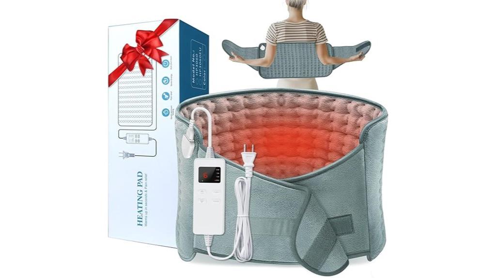 back pain heating pad