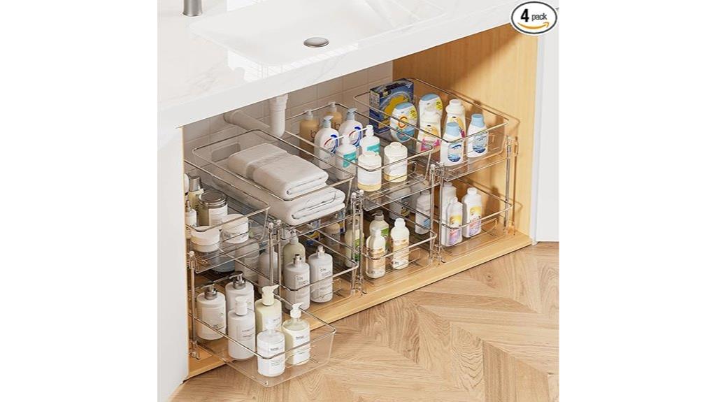 bathroom storage under sink