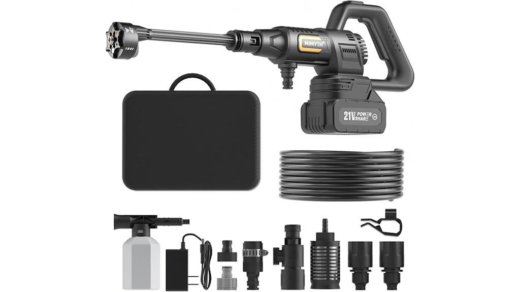 battery powered cordless pressure washer