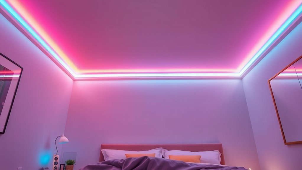 bedroom led strip considerations
