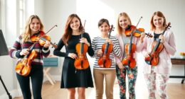 beginner violin outfit ideas