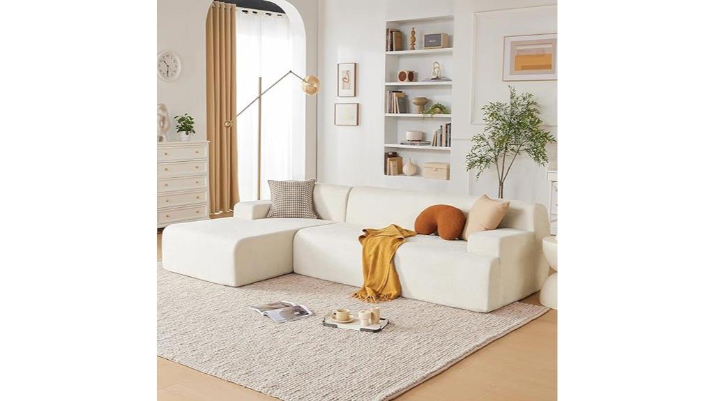 beige modular sofa sectional