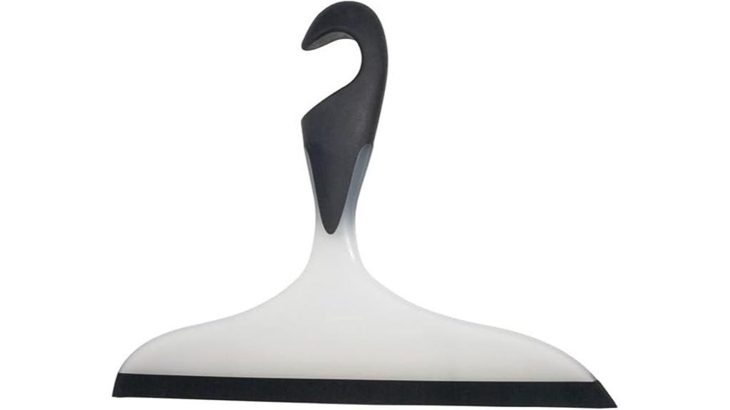black bathroom squeegee