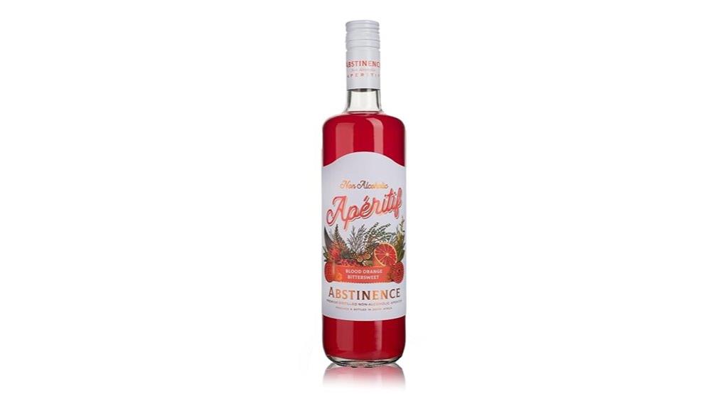blood orange non alcoholic beverage