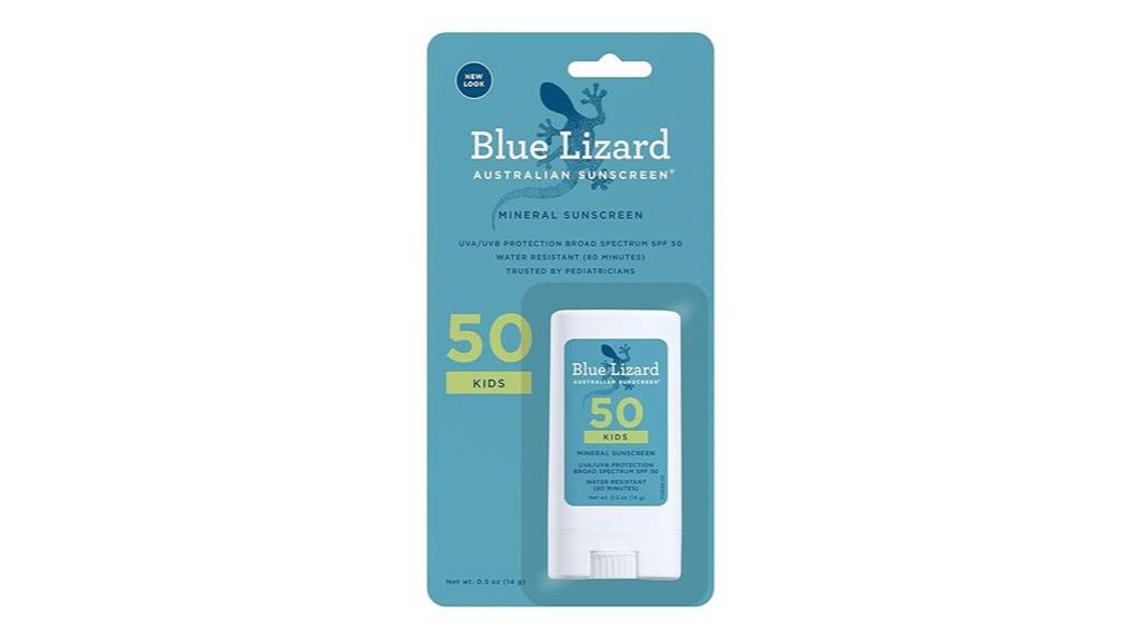 blue lizard spf 50 sunscreen