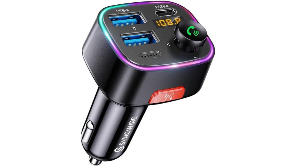 bluetooth fm transmitter