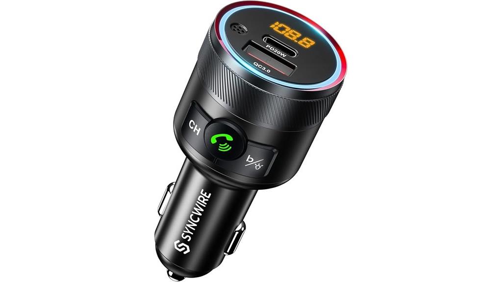 bluetooth fm transmitter