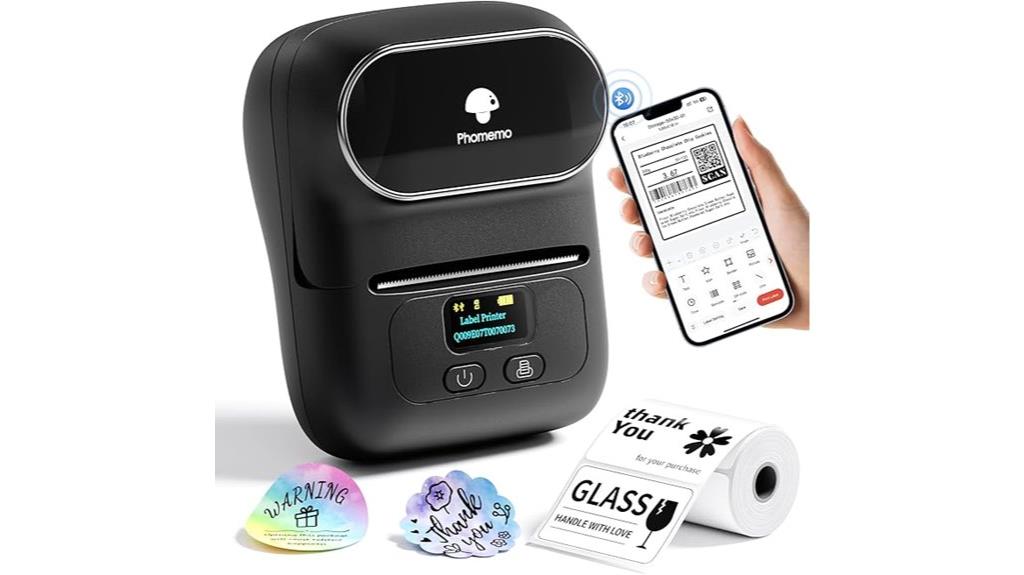 bluetooth thermal label maker