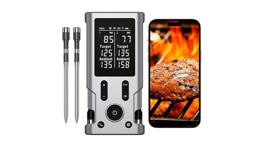 bluetooth wireless meat thermometer