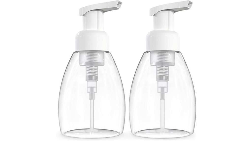 bright foam soap dispenser set