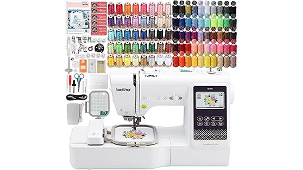 brother se700 sewing set
