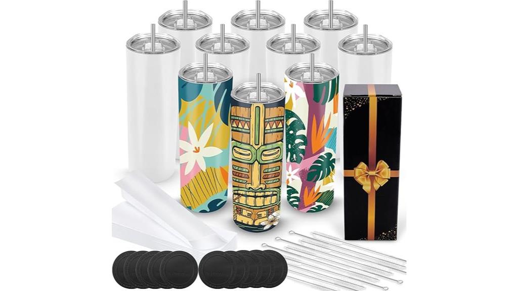 bulk 10 pack insulated tumblers