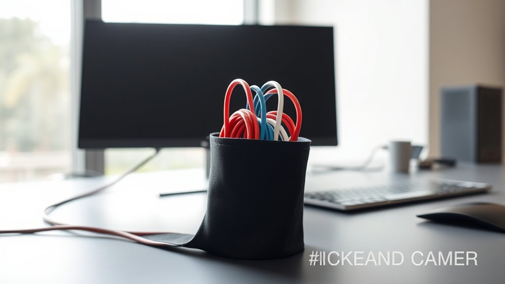 cable organization sleeve options