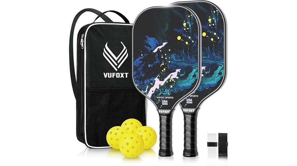 carbon fiber pickleball set