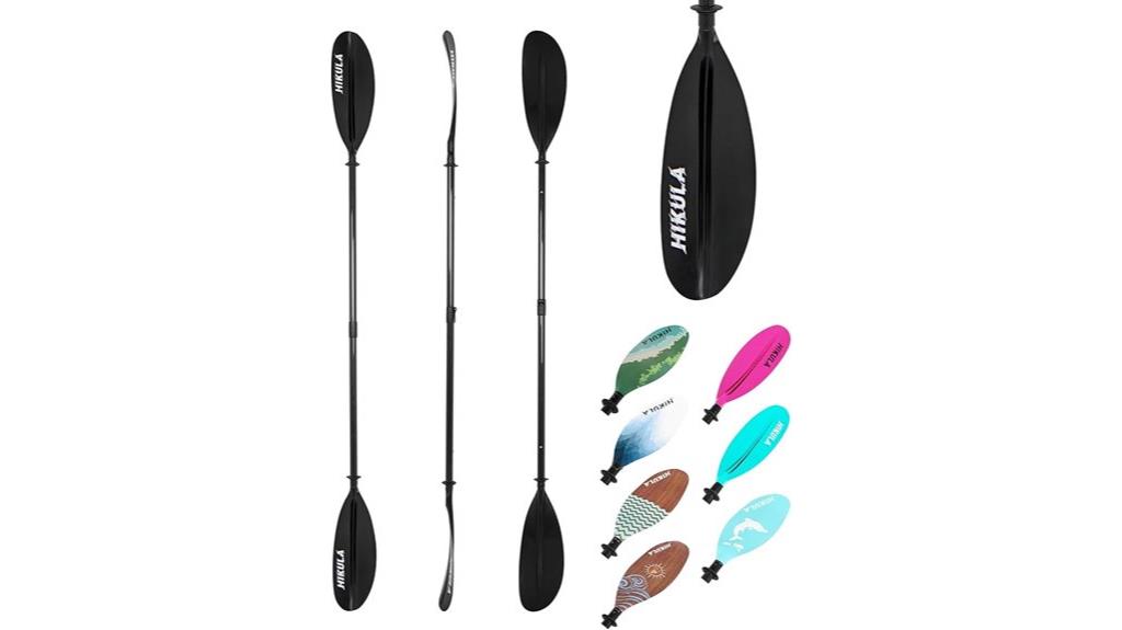 carbon shaft adjustable paddle