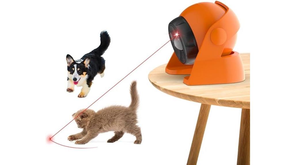 cat laser toy with motion