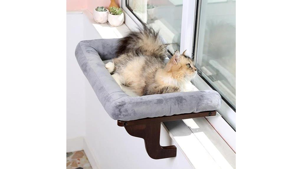 cat perch with bolster