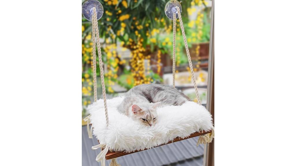 cat perch with cushion