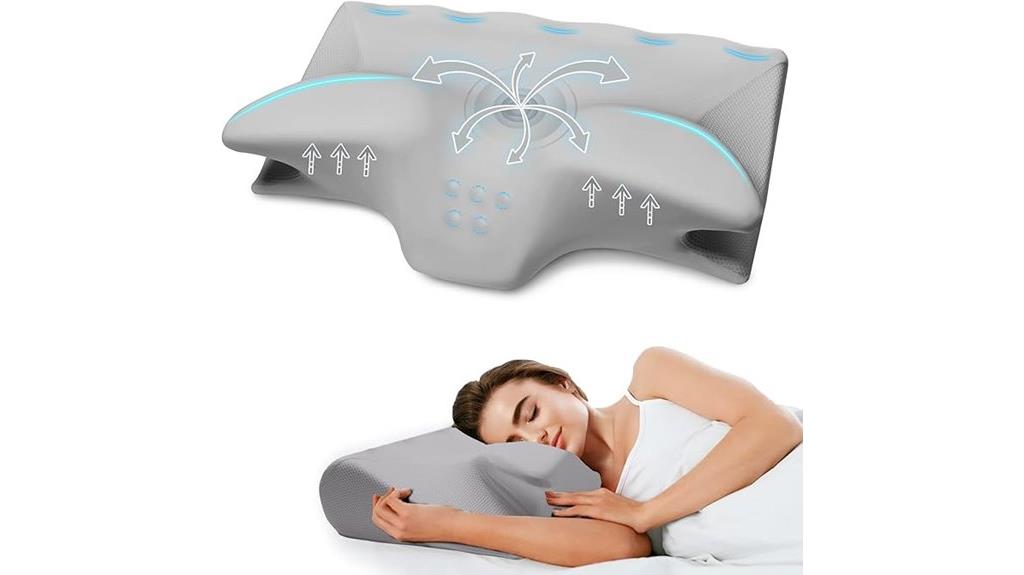 cervical foam pillow cover