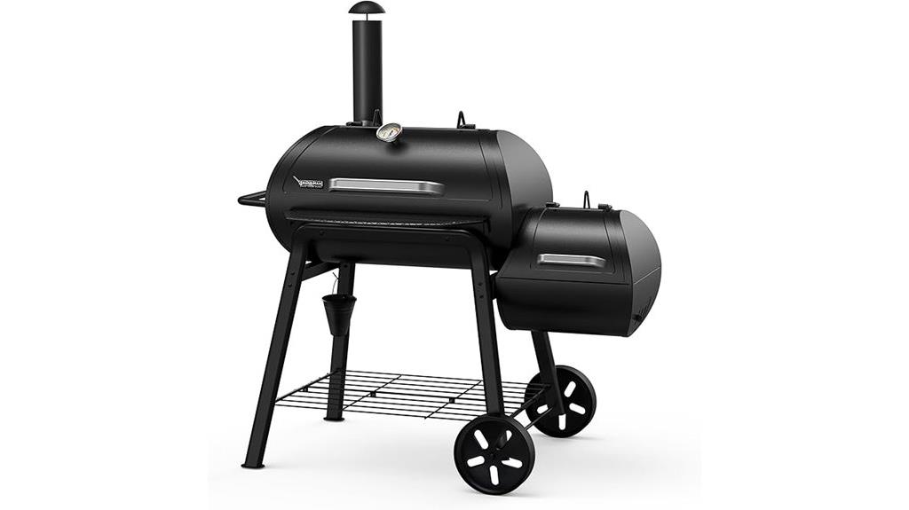 charcoal offset smoker grill
