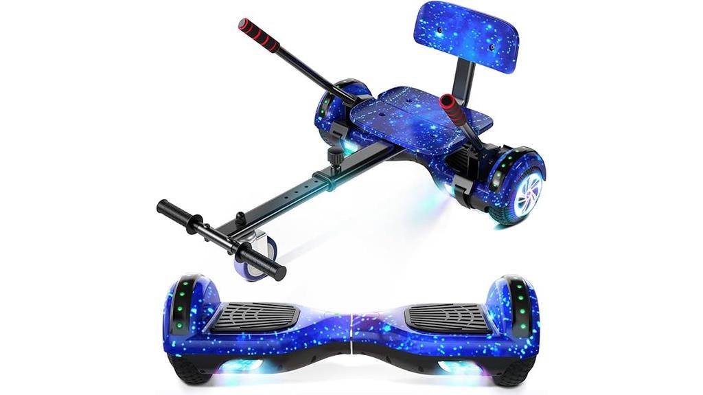 child and adult scooter