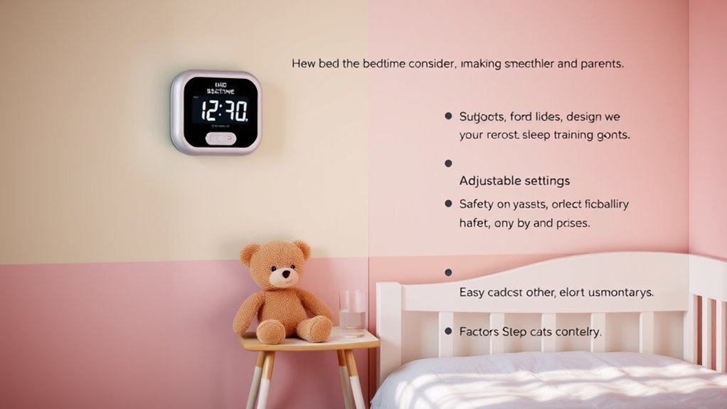 child friendly sleep clock features