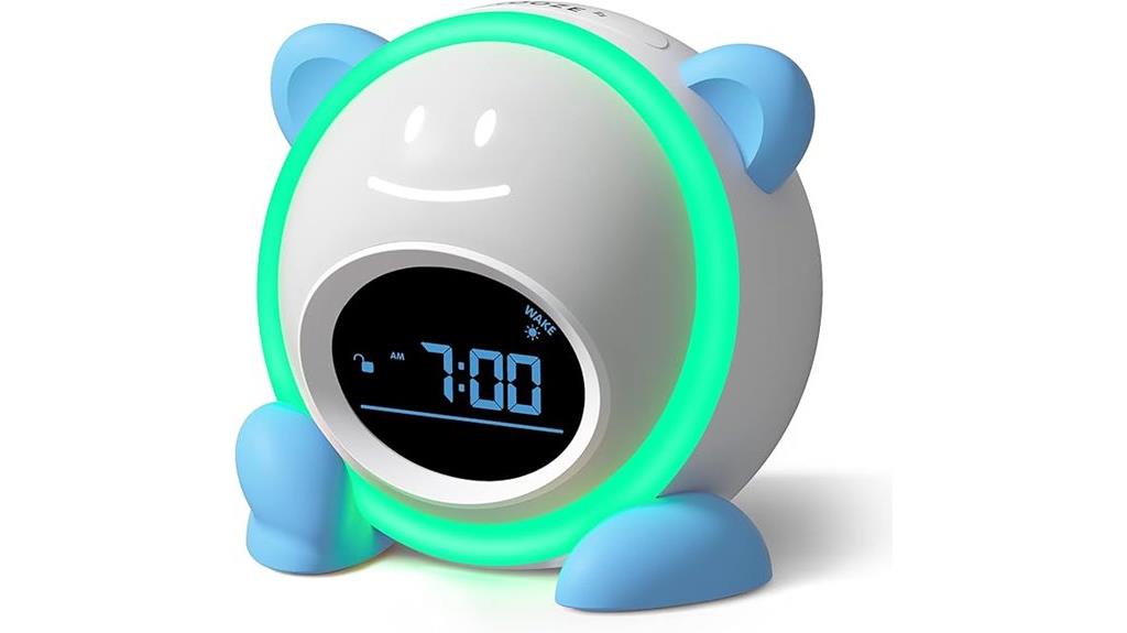 child friendly wake up clock