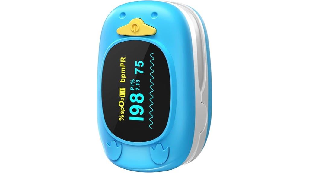 child s fingertip pulse monitor