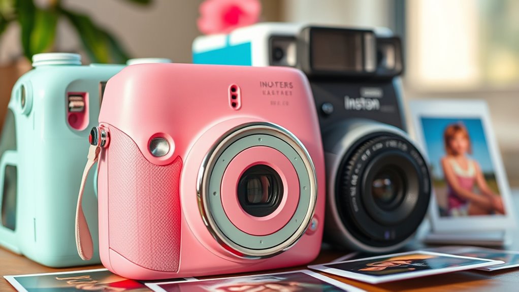 choosing polaroid instant cameras