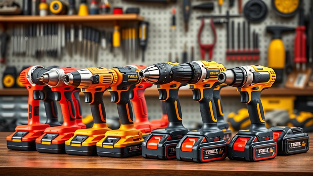 choosing powerful versatile cordless drills