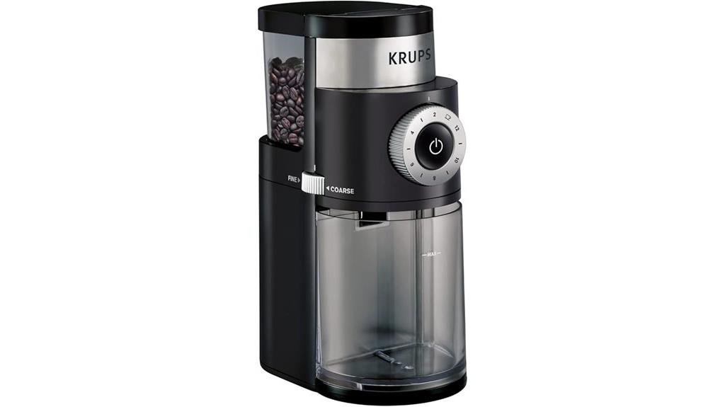 coffee grinder with precision