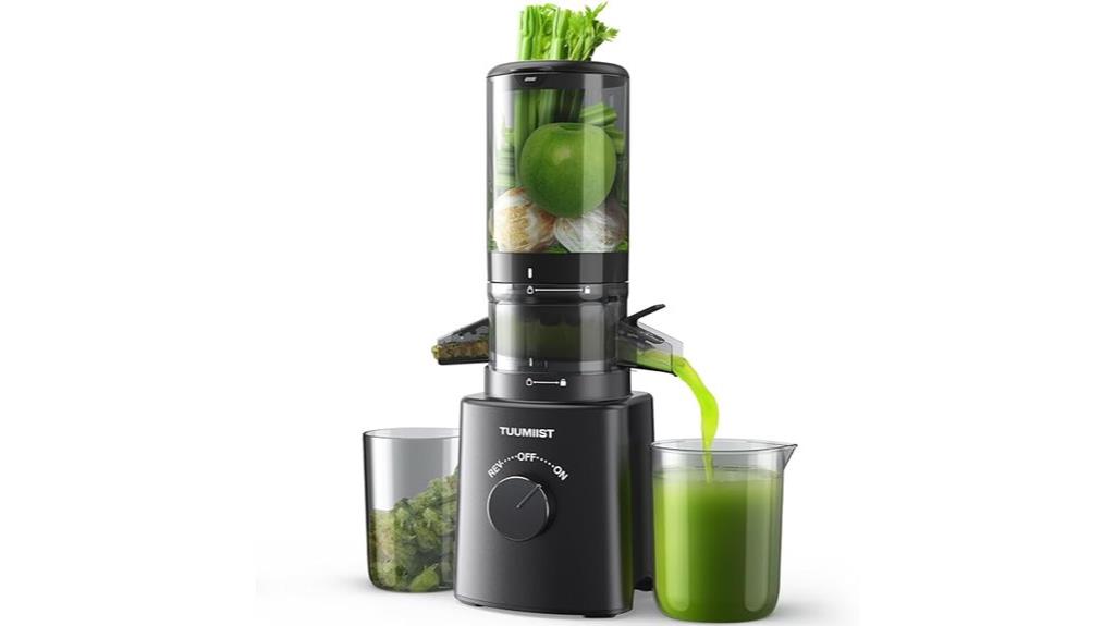 cold press juicer large feed