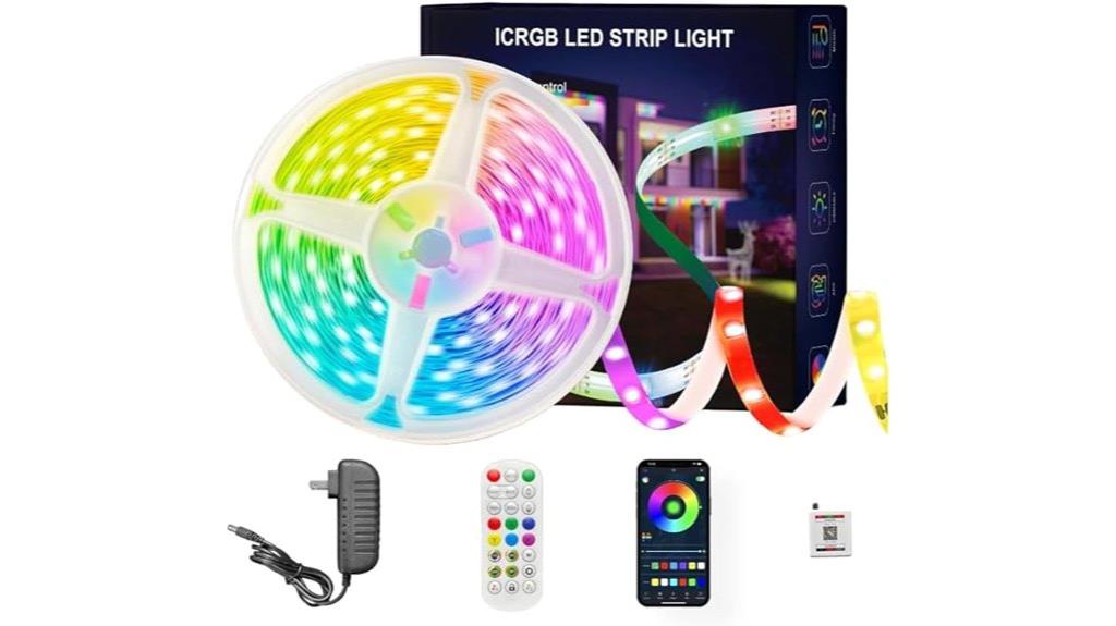 color changing led strip