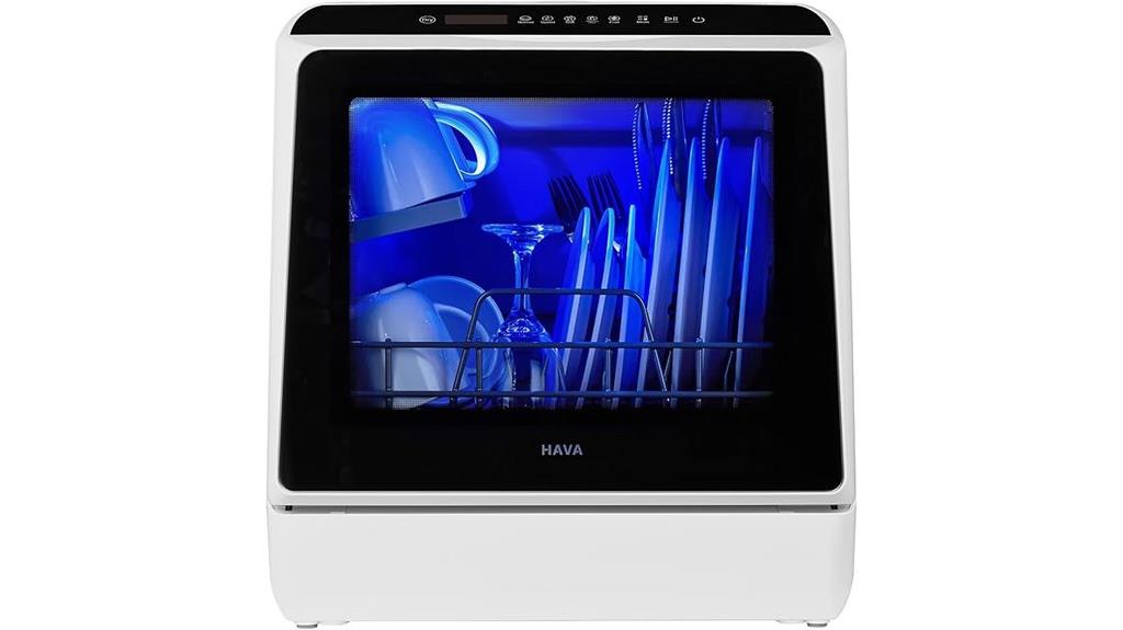 compact countertop dishwasher