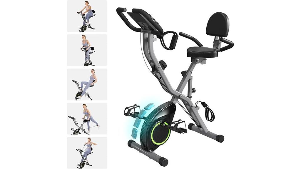 compact foldable exercise bike