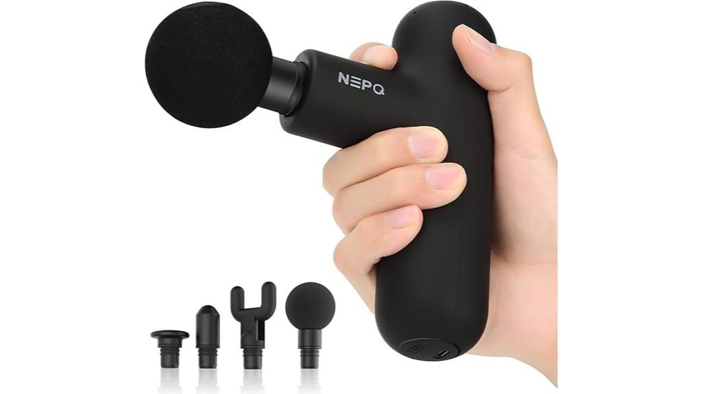compact handheld muscle massager