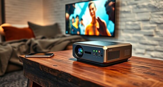 compact high quality portable projectors