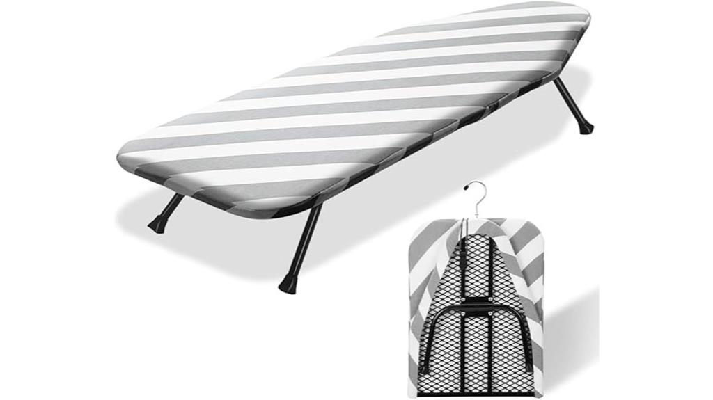 compact portable ironing board