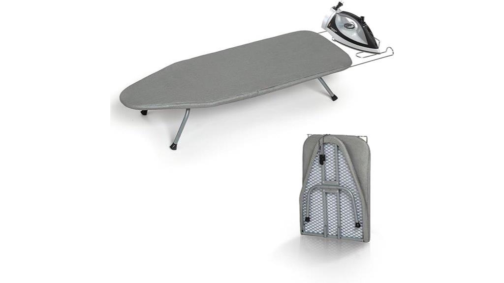 compact portable ironing surface