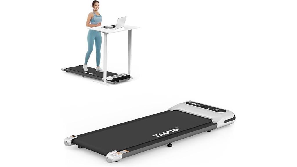 compact under desk treadmill